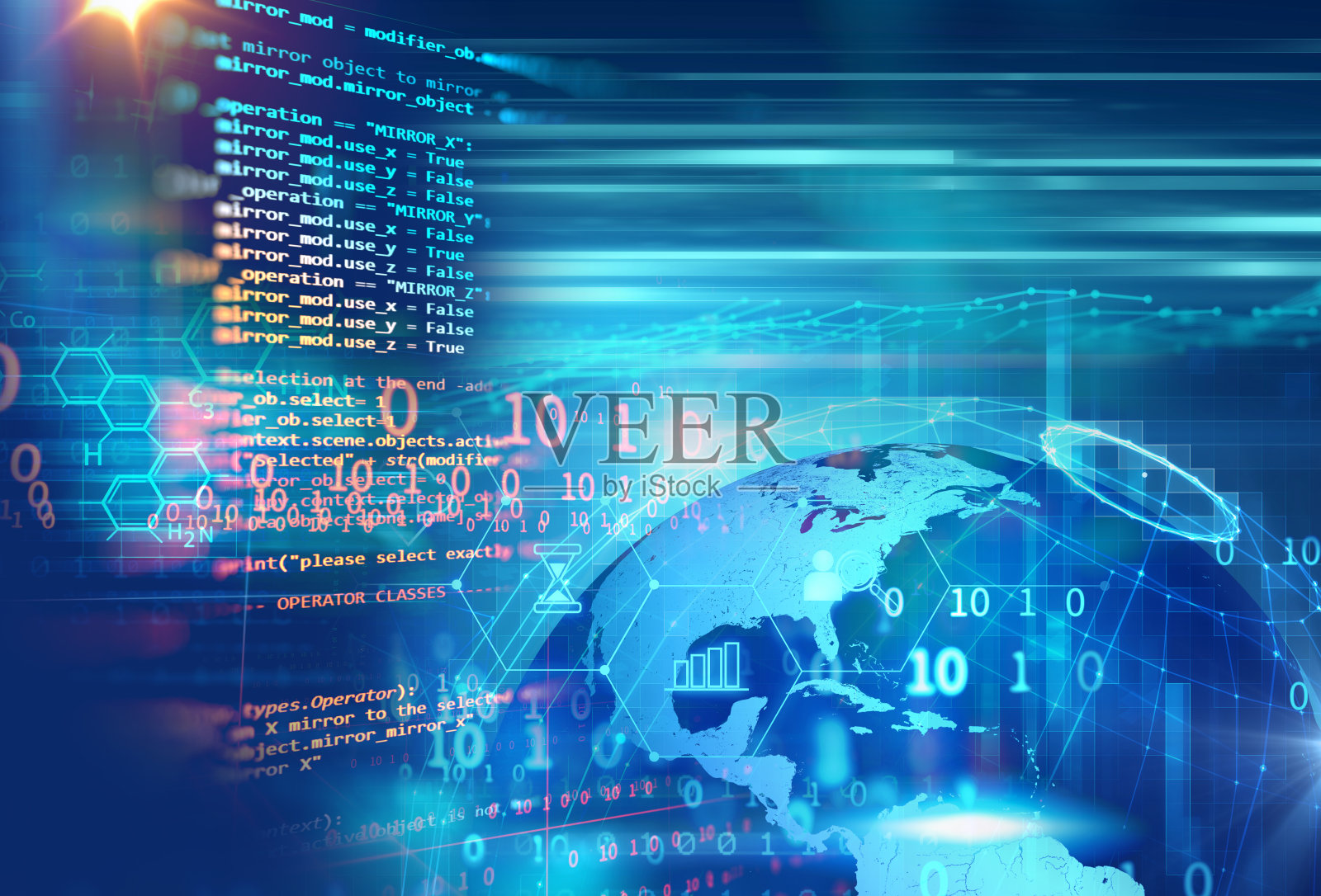 編程代碼抽象技術(shù)背景下的軟件開(kāi)發(fā)人員和計(jì)算機(jī)腳本照片攝影